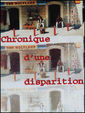 Chronique d'une disparition
